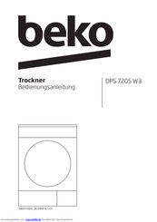 Beko DPS 7205 W3 Bedienungsanleitung