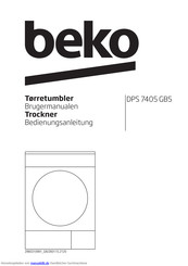 Beko DPS 7405 GB5 Bedienungsanleitung