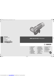 Bosch GWS 10,8-76 V-EC Professional Originalbetriebsanleitung