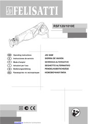 Felisatti RSF120/1010E Bedienungsanleitung