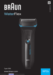 Braun WaterFlex Bedienungsanleitung