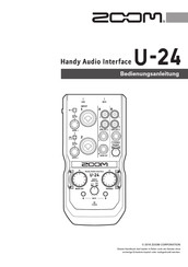 Zoom U-24 Bedienungsanleitung