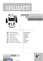 Felisatti RF67/2200VE Bedienungsanleitung