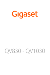 Gigaset QV1030 Handbuch