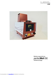 UES perfectMelt SE Bedienungsanleitung