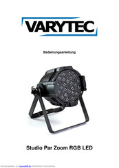 Varytec Studio Par Zoom RGB LED Bedienungsanleitung