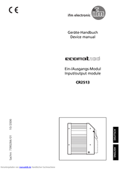 IFM Electronic CR2513 Handbuch