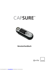 X-Rite capsure Benutzerhandbuch