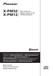 Pioneer X-PM32 Bedienungsanleitung