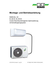 Remko Anschluss-Set inkl Schnellkupplung für Klimaanlage  BL 263-353 DC 