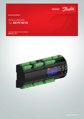 Danfoss AK-PC 651A Benutzerhandbuch