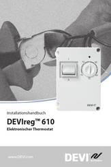 Danfoss DEVI DEVIreg 610 Installationshandbuch