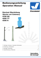Viessmann 4100 H0 Bedienungsanleitung