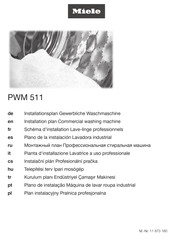 Miele PWM 511 Installationsplan
