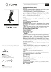 orliman FeetPAD OV01D500 Gebrauchsanleitung Und Pflege