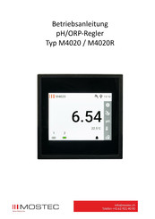 Mostec M4020R Betriebsanleitung