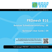 Indu-Sol PROmesh B16 Schnellstartanleitung