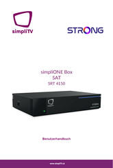 Strong simpliTV simpliONE Box SAT Benutzerhandbuch
