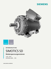 Siemens SIMOTICS SD 1LE5 Betriebsanleitung