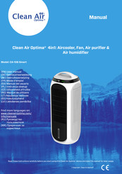 Clean Air Optima CA-106 Smart Gebrauchsanweisung