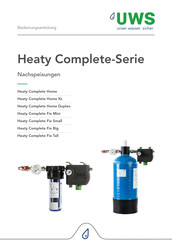 UWS Heaty Complete-Serie Bedienungsanleitung