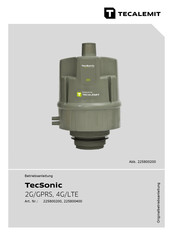 TECALEMIT TecSonic 2G/GPRS Betriebsanleitung