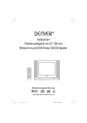Denver TVD-2101 Bedienungsanleitung