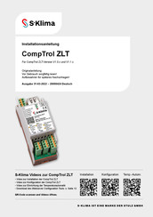 S-Klima CompTrol ZLT Installationsanleitung