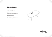 VITRA ArchiMeda Gebrauchsanweisung