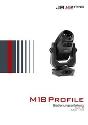 JB-Lighting M18 Profile Bedienungsanleitung