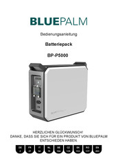 BLUEPALM BP-P5000 Bedienungsanleitung