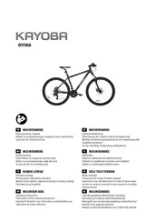 Kayoba 011166 Gebrauchsanweisung
