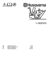 Husqvarna 1-10DPS75 Bedienungsanweisung