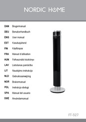 Nordic Home Deltaco FT-527 Benutzerhandbuch