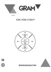 Gram K3iX Serie Bedienungsanleitung
