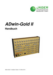 Jäger ADwin-Gold II Handbuch