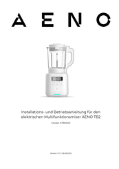 AENO ATB0002 Installation Und Betriebsanleitung