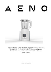 AENO TB3 Installations- Und Bedienungsanleitung