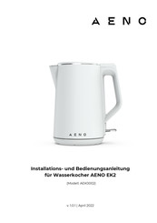 AENO EK2 Installations- Und Bedienungsanleitung