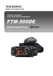 Yaesu FTM-500DE Bedienungsanleitung