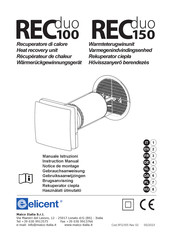 Maico elicent RECduo 150 Gebrauchsanweisung
