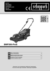 Scheppach BMP380-ProS Originalbetriebsanleitung