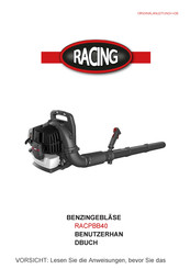 Racing RACPBB40 Benutzerhandbuch