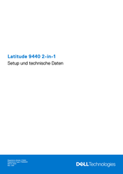 Dell Latitude 9440 2-in-1 Einrichtung Und Technische Daten
