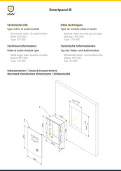 eSafe Smartpanel B Installationsbedingungen