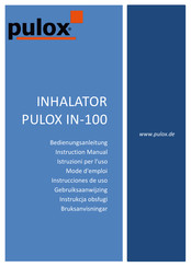 Novidion PULOX IN-100 Bedienungsanleitung