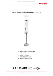 Rotel U3551CH Gebrauchsanweisung