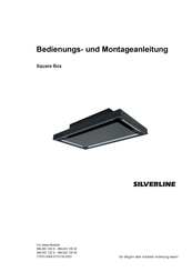 Silverline Square Box SBUXD 120 S Bedienungs- Und Montageanleitung