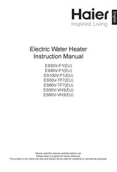 Haier ES50V-VH3 Anwenderhandbuch