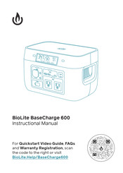 BioLite BaseCharge 600 Bedienungsanleitung